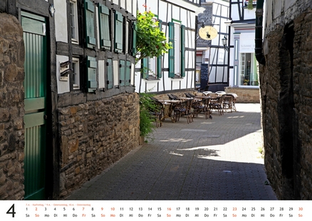 Kalender 2023 „Hattingen – romantisch!"